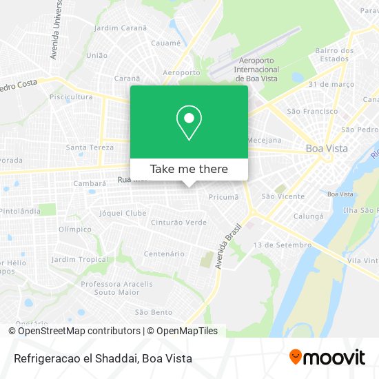 Refrigeracao el Shaddai map