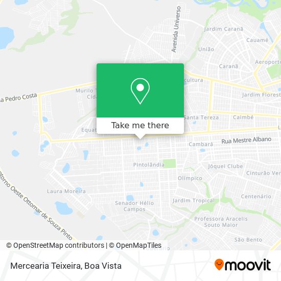 Mercearia Teixeira map