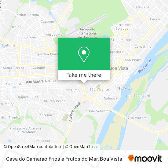 Casa do Camarao Frios e Frutos do Mar map