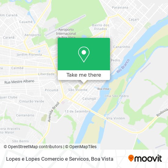 Lopes e Lopes Comercio e Servicos map