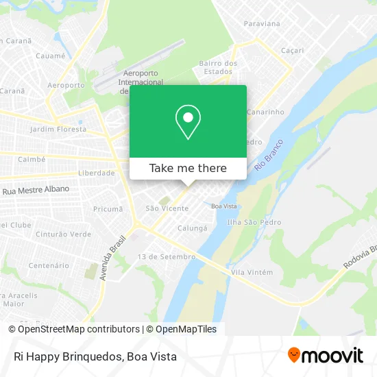 Ri Happy Brinquedos map