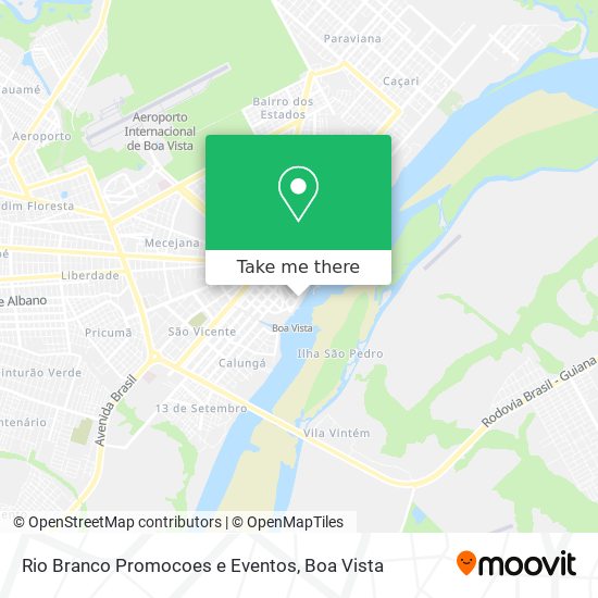 Rio Branco Promocoes e Eventos map