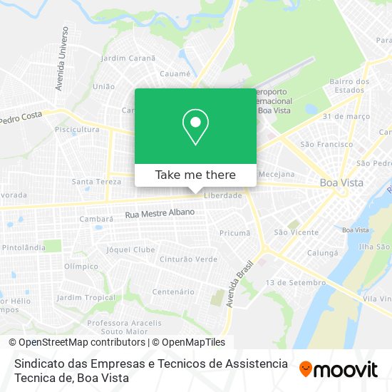 Sindicato das Empresas e Tecnicos de Assistencia Tecnica de map