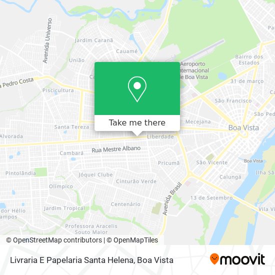 Livraria E Papelaria Santa Helena map