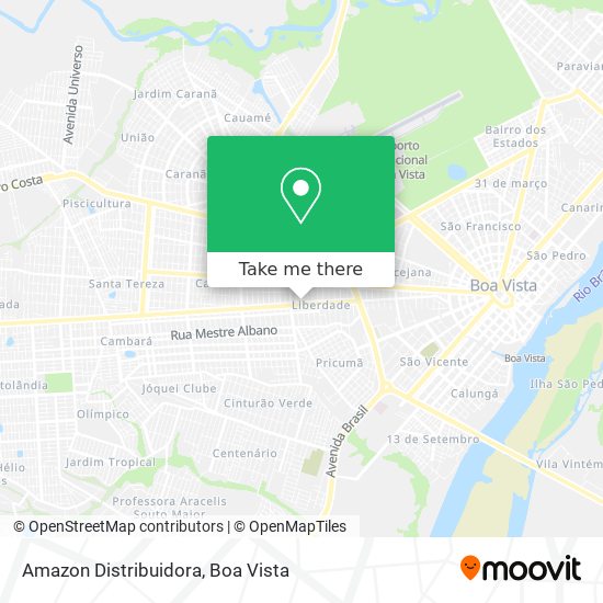 Amazon Distribuidora map