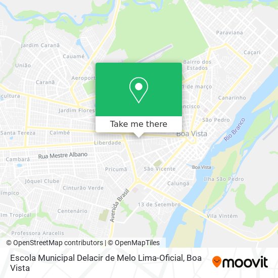 Escola Municipal Delacir de Melo Lima-Oficial map