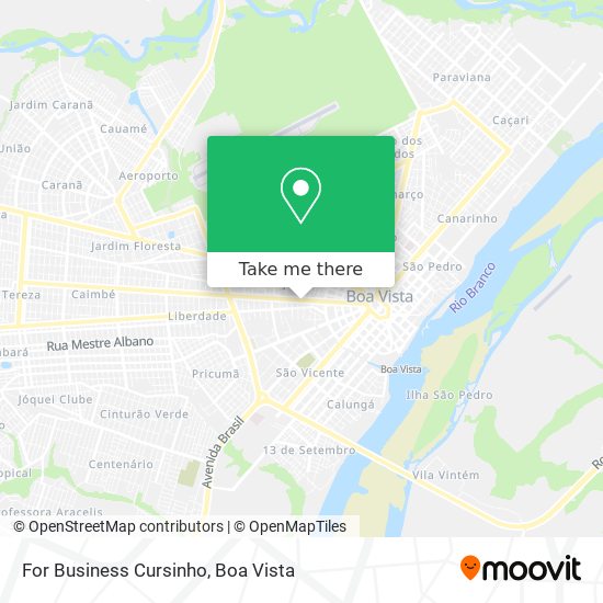 For Business Cursinho map