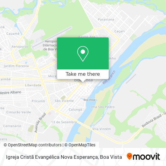 Igreja Cristã Evangélica Nova Esperança map