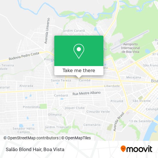 Salão Blond Hair map