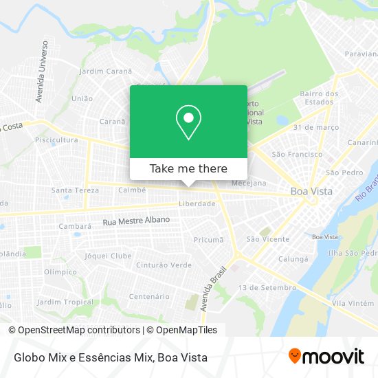 Globo Mix e Essências Mix map