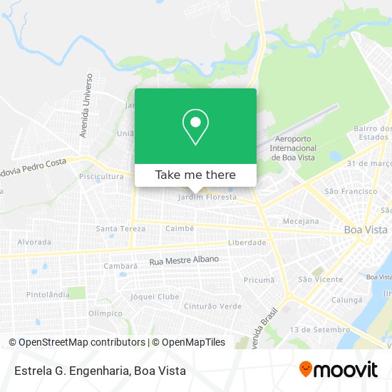 Estrela G. Engenharia map