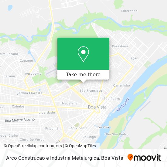 Arco Construcao e Industria Metalurgica map