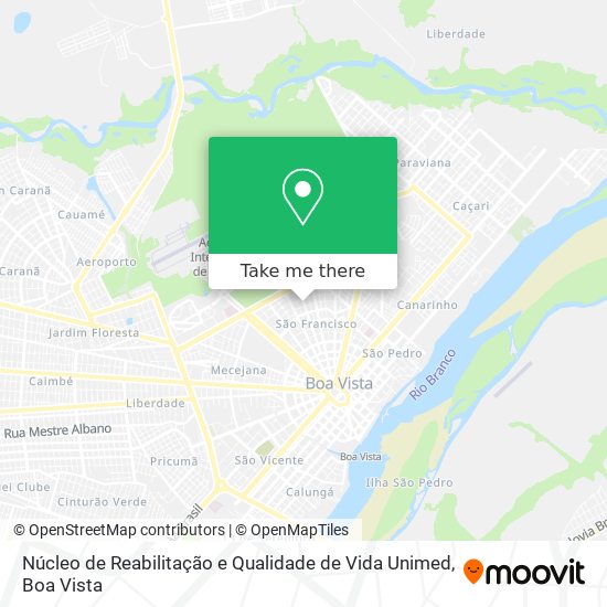 Núcleo de Reabilitação e Qualidade de Vida Unimed map