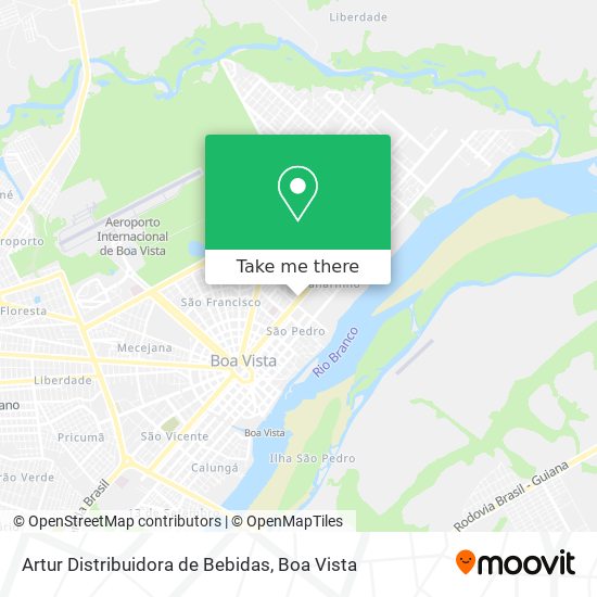 Artur Distribuidora de Bebidas map
