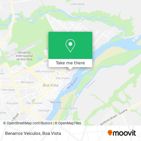 Benarros Veiculos map