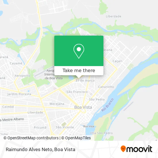 Raimundo Alves Neto map