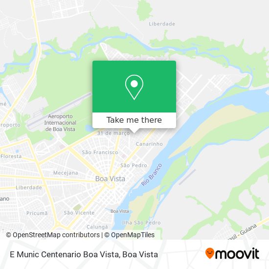E Munic Centenario Boa Vista map