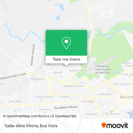 Salão Alice Vitória map