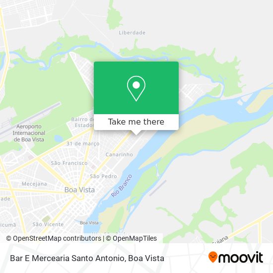 Bar E Mercearia Santo Antonio map