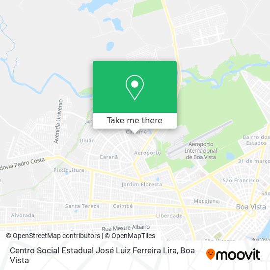 Centro Social Estadual José Luiz Ferreira Lira map
