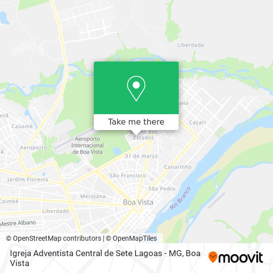 Igreja Adventista Central de Sete Lagoas - MG map