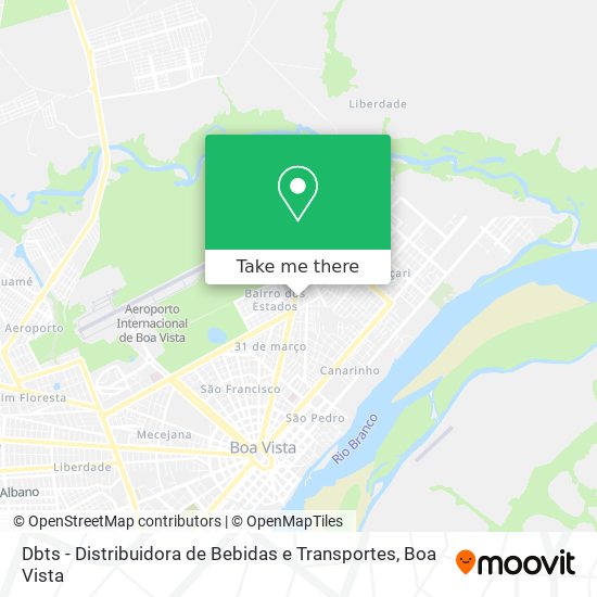 Dbts - Distribuidora de Bebidas e Transportes map