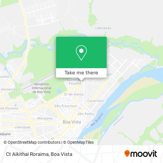 Ct Aikithai Roraima map