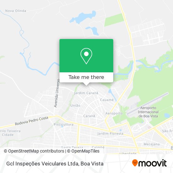 Gcl Inspeções Veiculares Ltda map