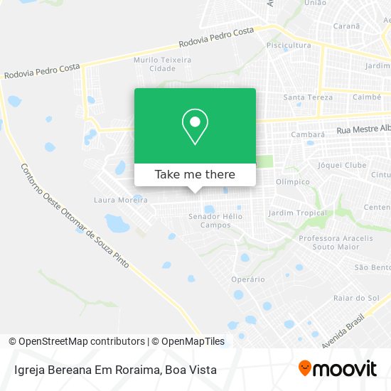 Igreja Bereana Em Roraima map