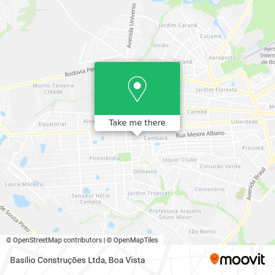 Mapa Basílio Construções Ltda