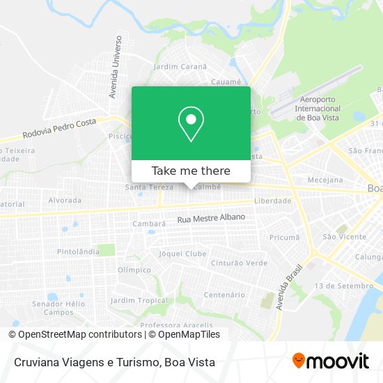 Cruviana Viagens e Turismo map