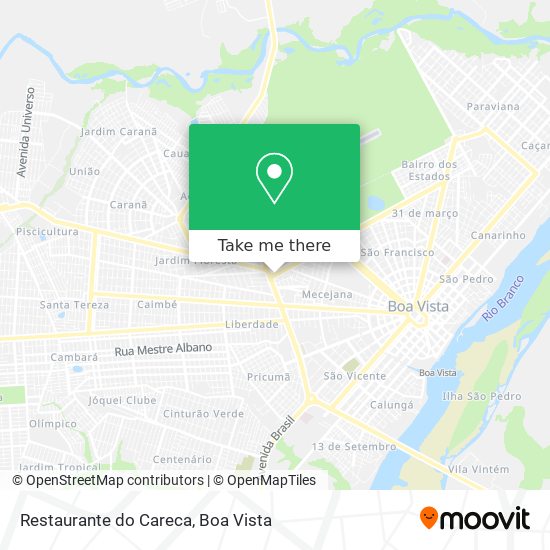 Restaurante do Careca map