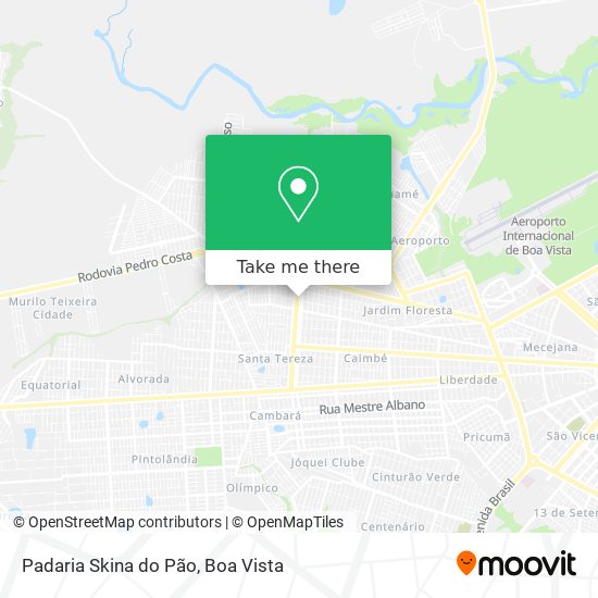 Padaria Skina do Pão map