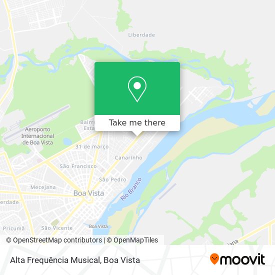 Mapa Alta Frequência Musical