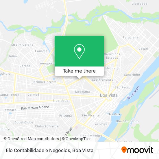 Mapa Elo Contabilidade e Negócios