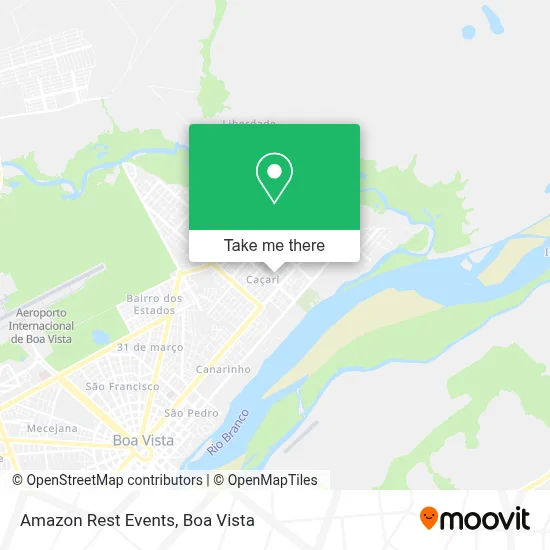 Amazon Rest Events map
