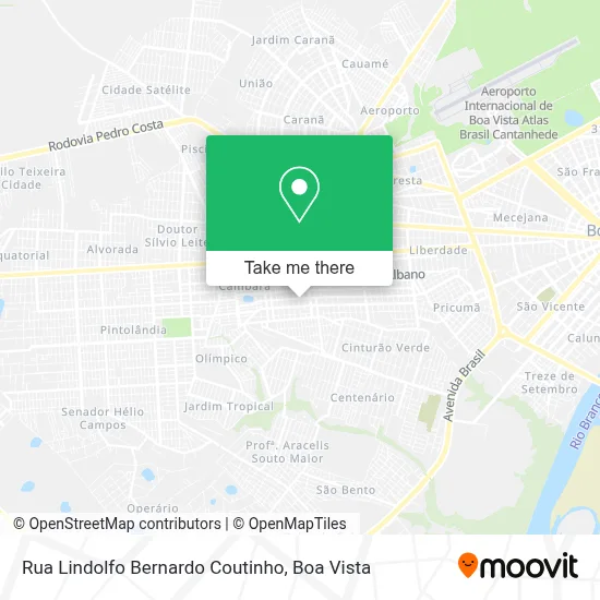 Rua Lindolfo Bernardo Coutinho map