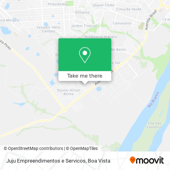 Juju Empreendimentos e Servicos map