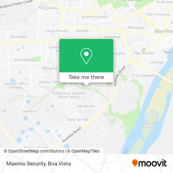 Maximo Security map
