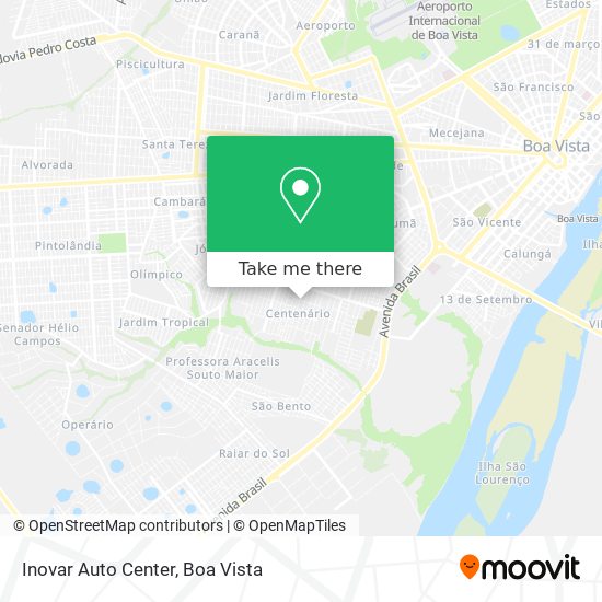 Inovar Auto Center map