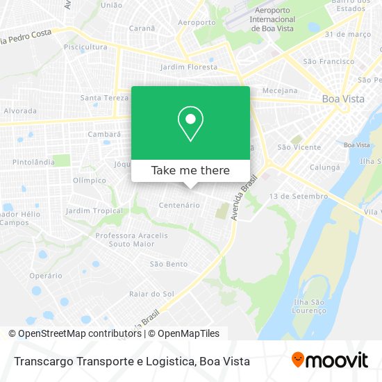 Transcargo Transporte e Logistica map