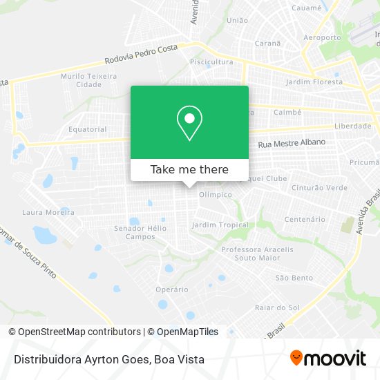 Distribuidora Ayrton Goes map