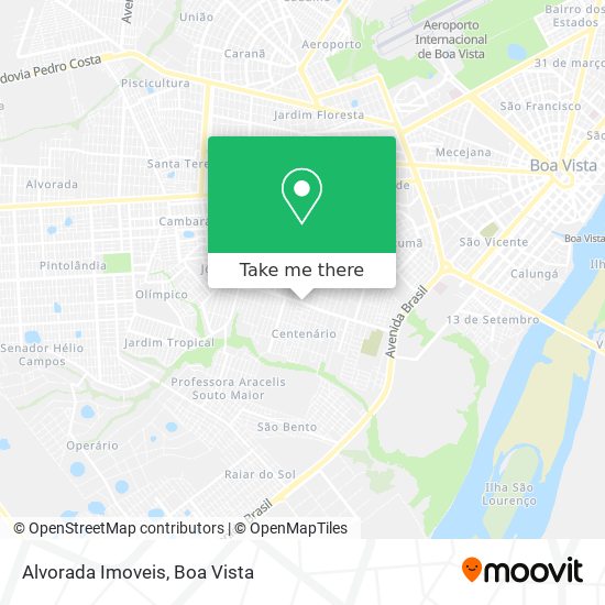 Alvorada Imoveis map