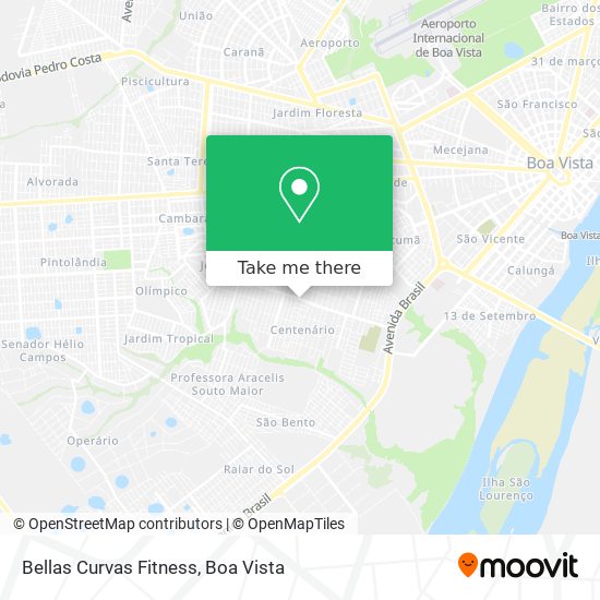 Bellas Curvas Fitness map