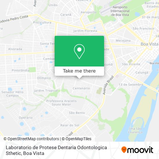 Laboratorio de Protese Dentaria Odontologica Sthetic map