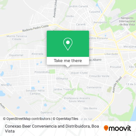 Mapa Conexao Beer Conveniencia and Distribuidora