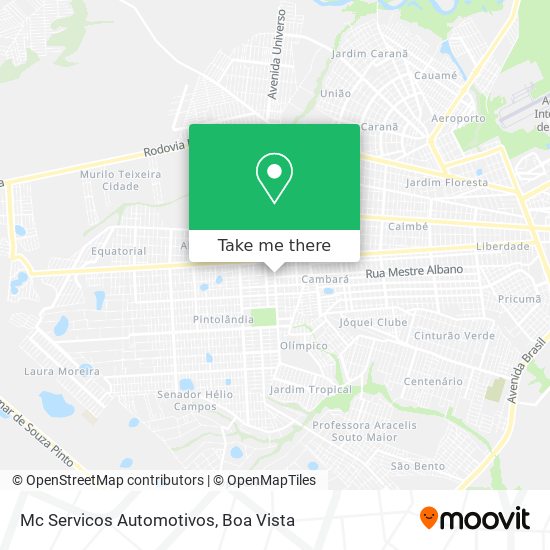 Mc Servicos Automotivos map