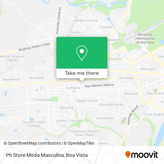 Ph Store Moda Masculina map