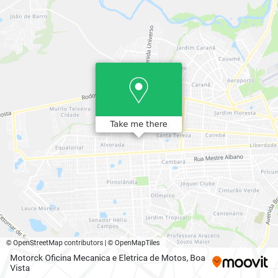 Motorck Oficina Mecanica e Eletrica de Motos map