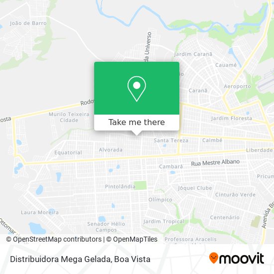 Distribuidora Mega Gelada map